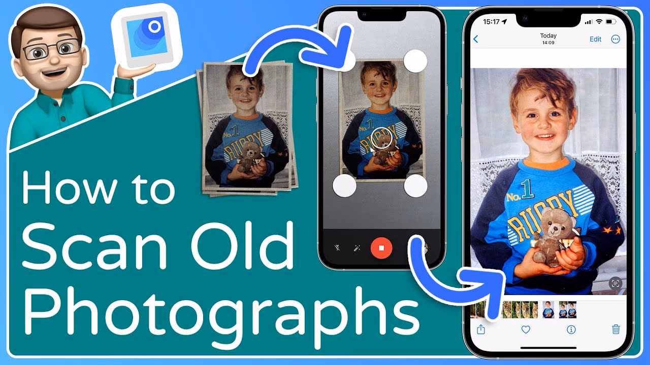 Can you scan photos on an iPhone?