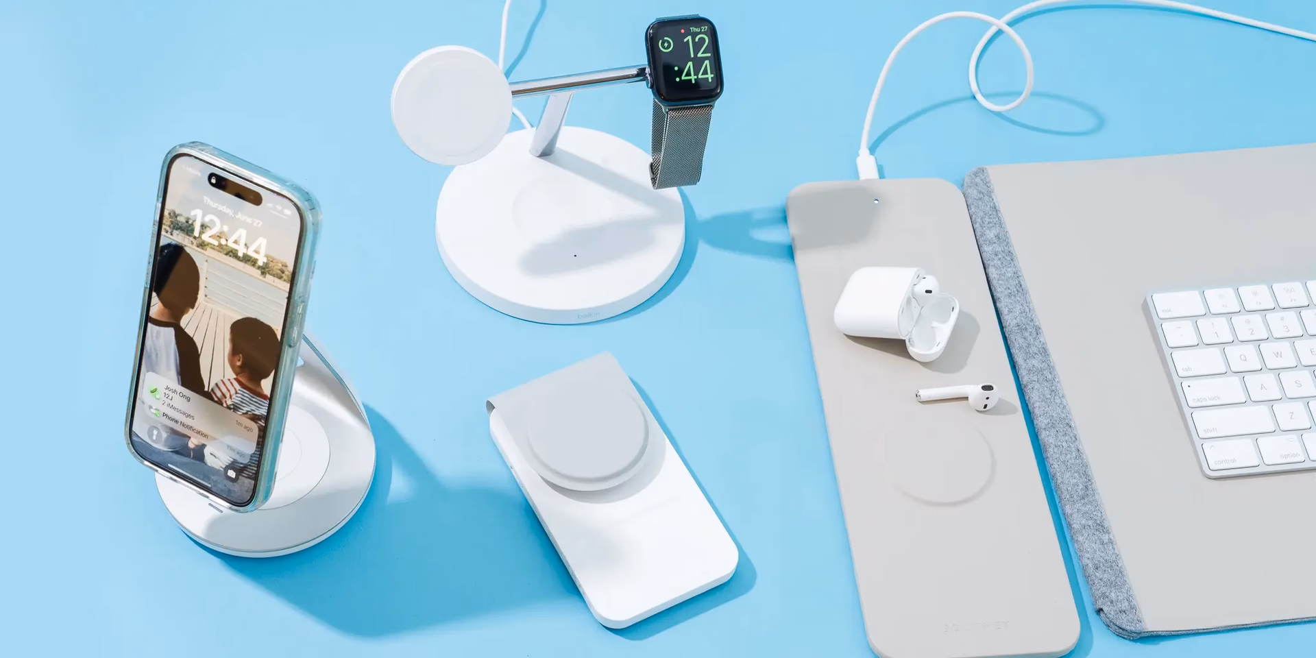 What is the best wireless charging station for Apple Watch & AirPods?