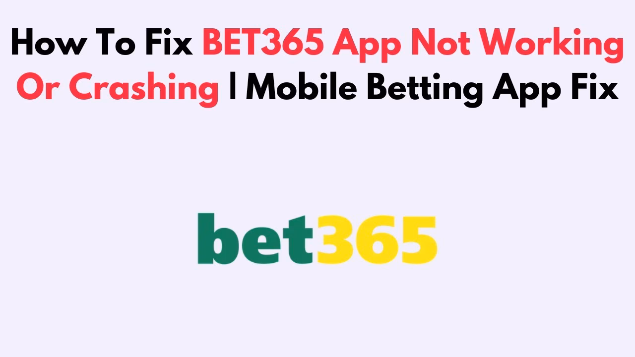 How does the Bet365 app work?