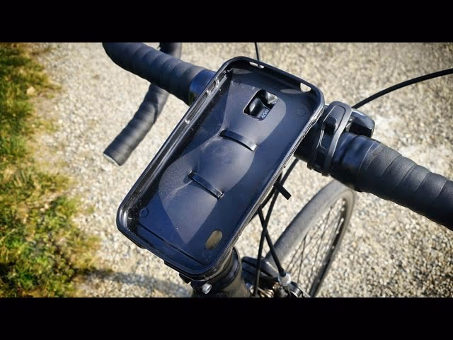 How can I attach a phone to a bike?