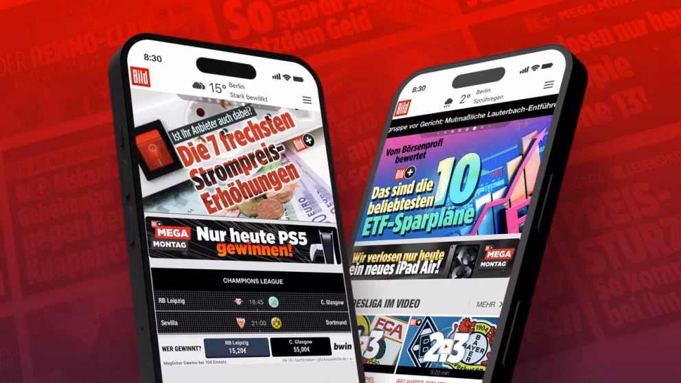 Welche Inhalte bietet die BILD App?