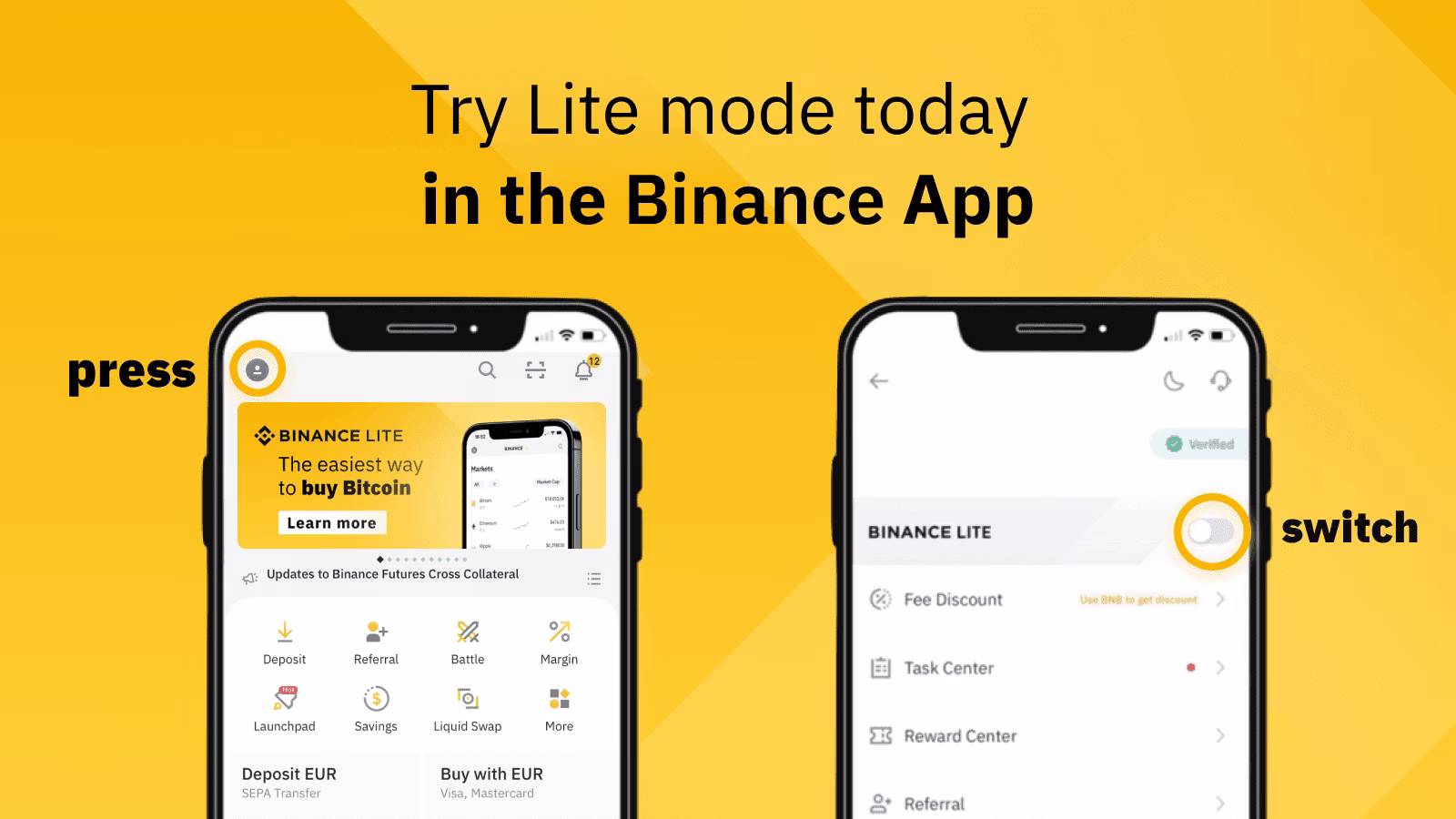 Which is better Binance Lite or Binance pro?