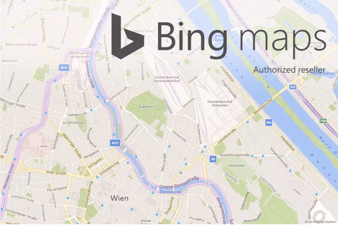 Does China Mobile use Bing Maps APIs?