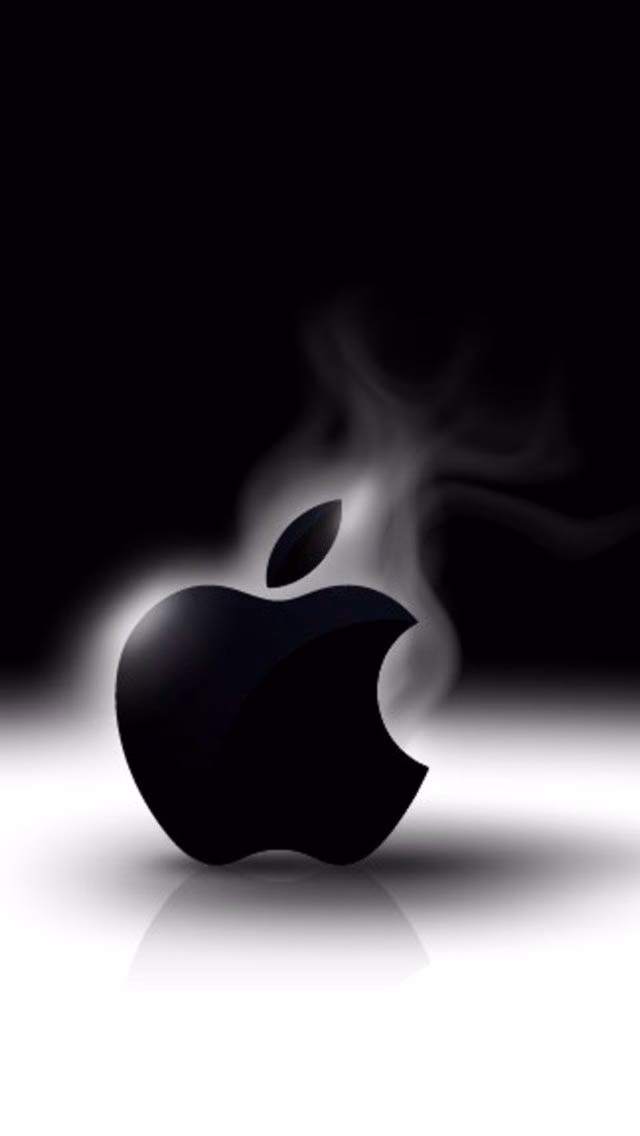 How many black Apple iPhone wallpapers are there?