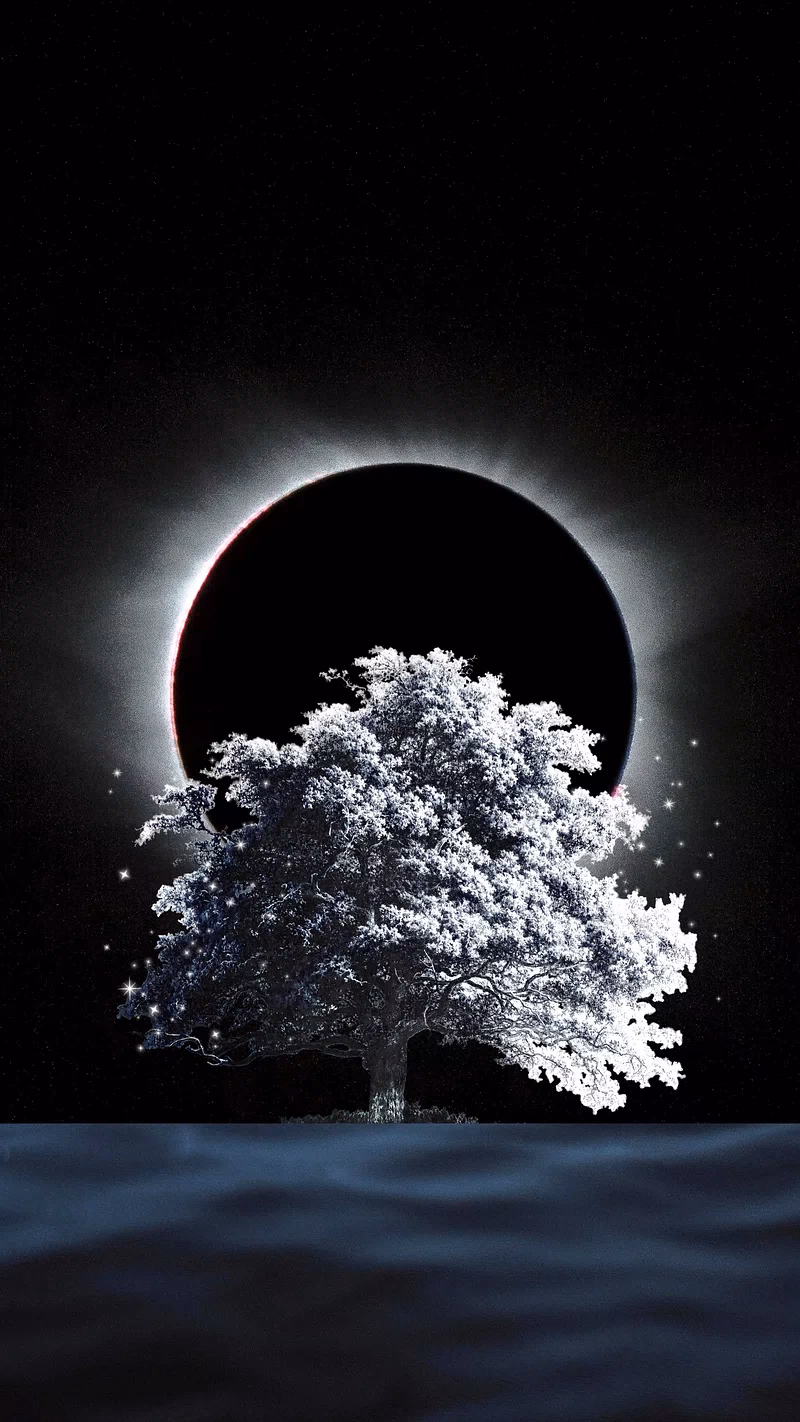 How many 4K black iPhone wallpapers are there?