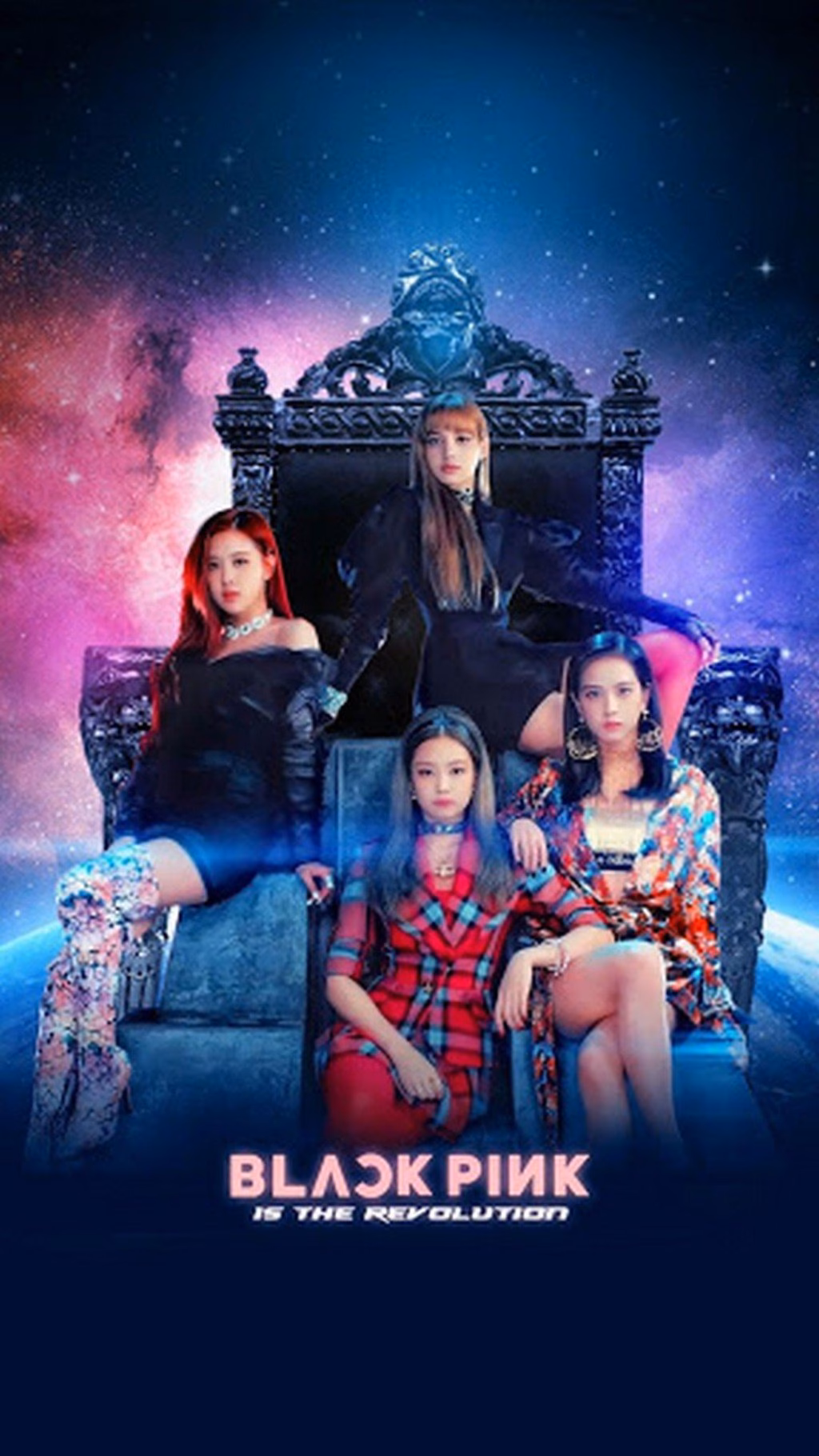 How many images are in the Blackpink wallpaper collection?