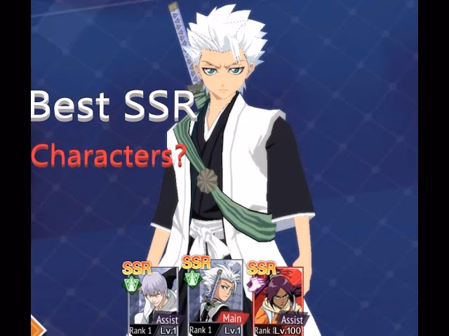 What are bleach mobile 3D characters?