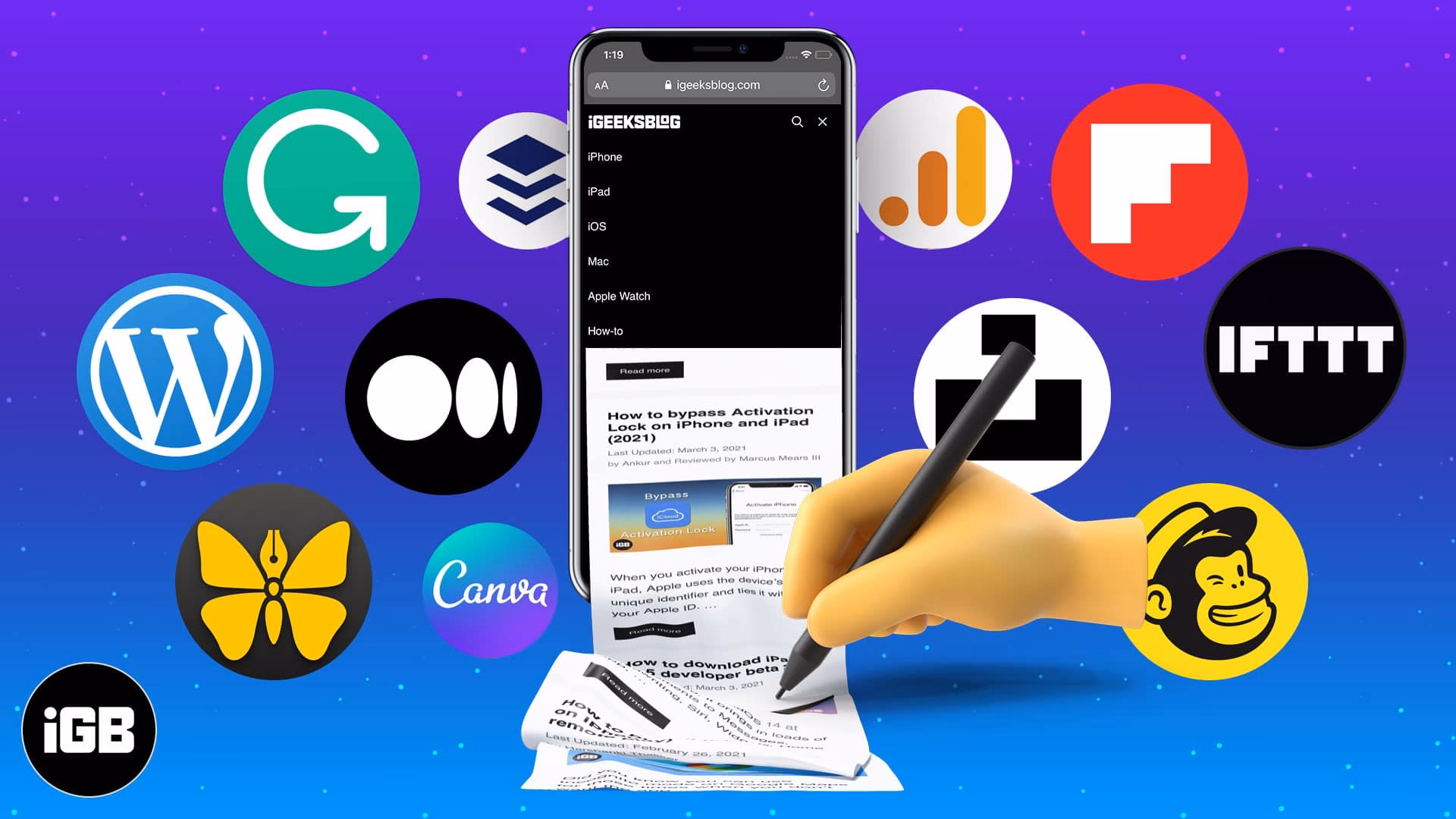 What is the Blogger app?