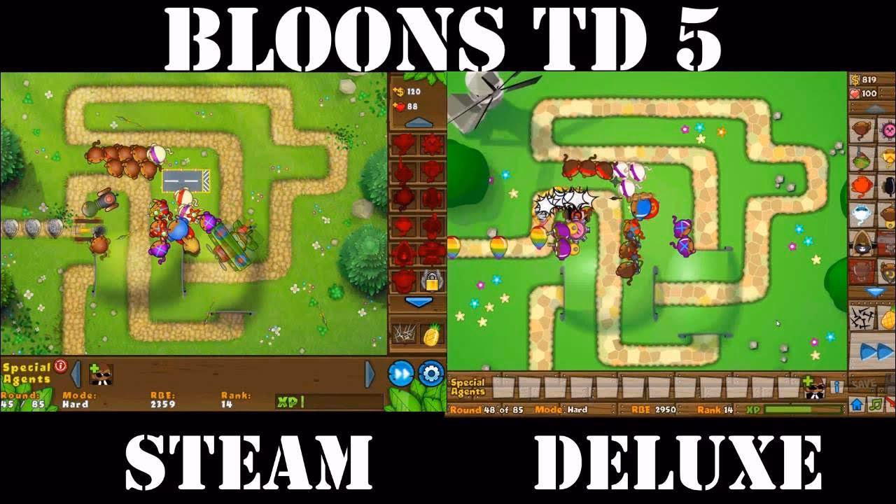 Does Bloons TD 5 steam update?
