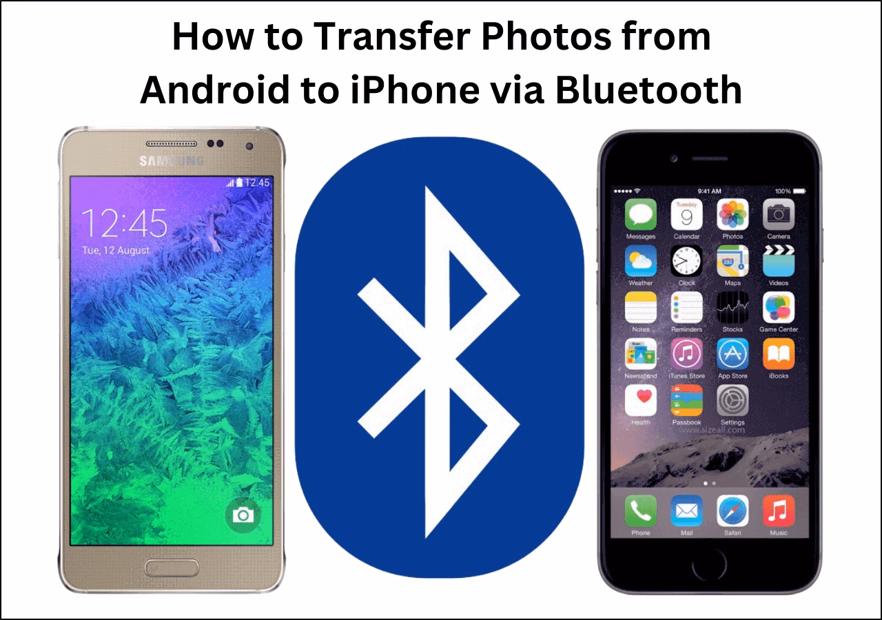 How to transfer Bluetooth files from Android to iPhone?