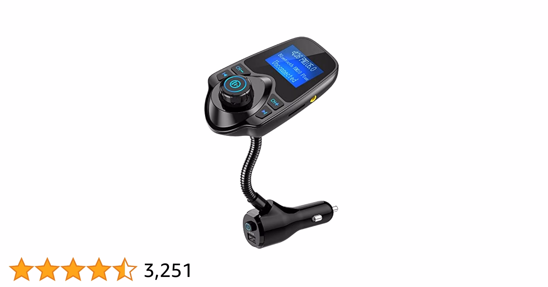 How does the Scosche btfreq FM transmitter work?