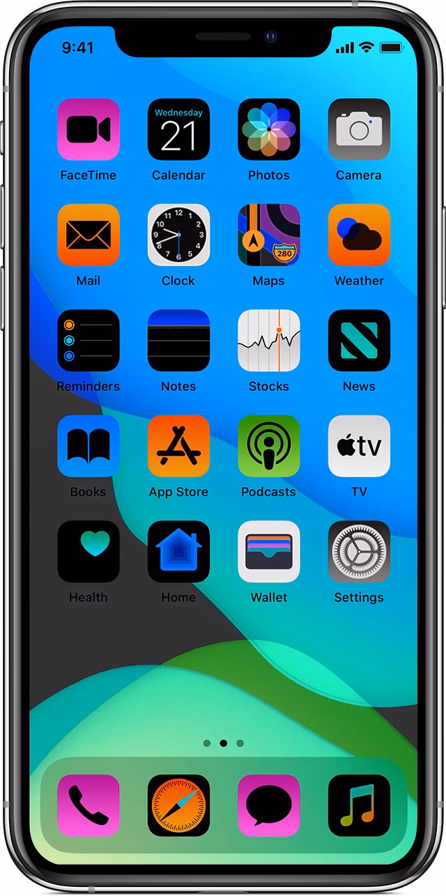 Why is my iPhone screen stuck in blue screen of death?