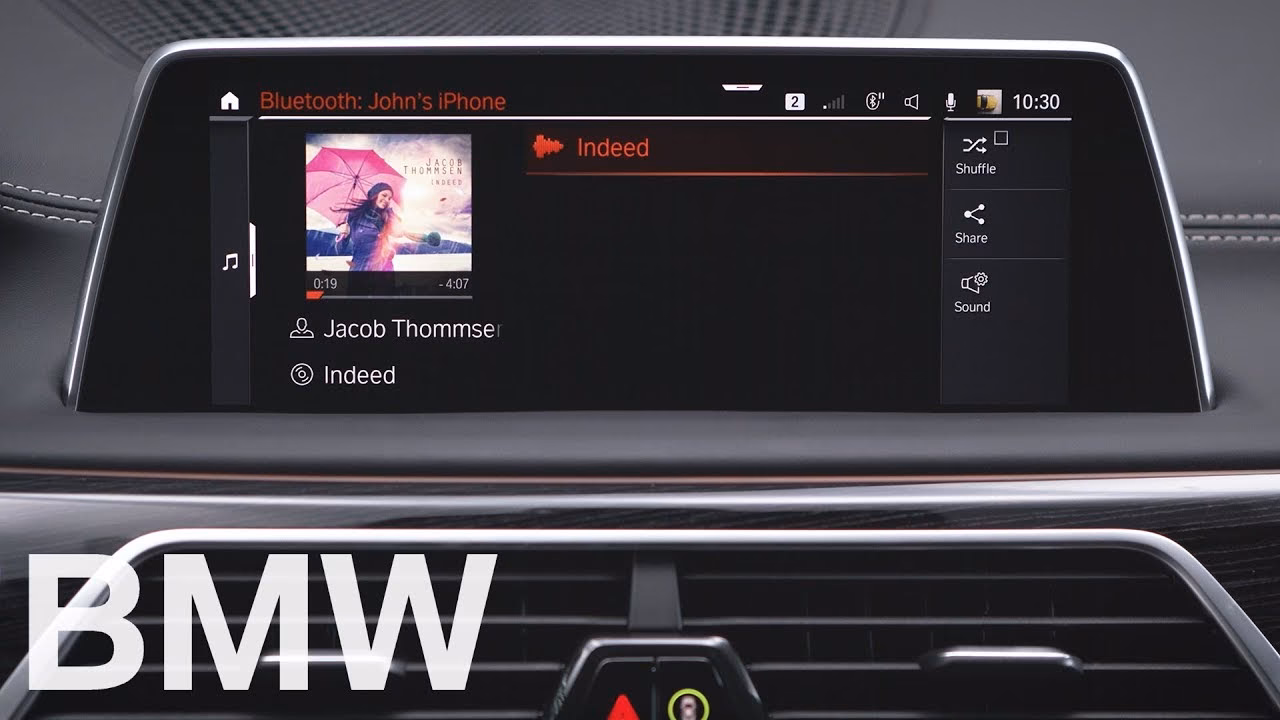 How do I Connect Bluetooth to my BMW iDrive?