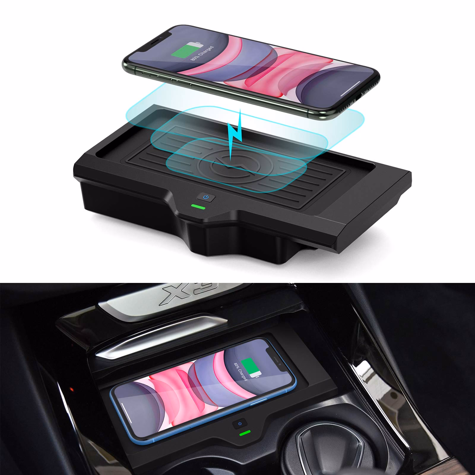 Does BMW have a wireless charger?