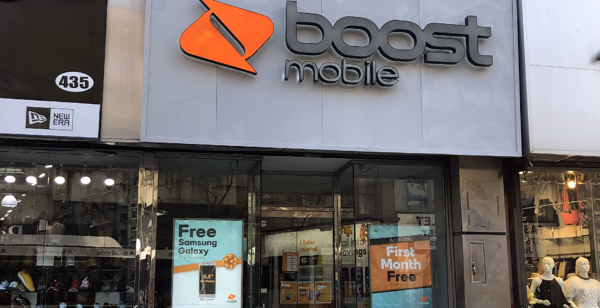 What is the cost of Boost Mobile?