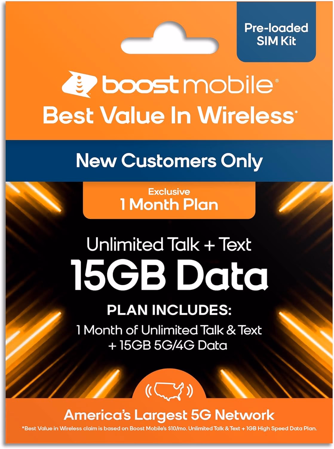 What is the cheapest Boost Mobile plan?