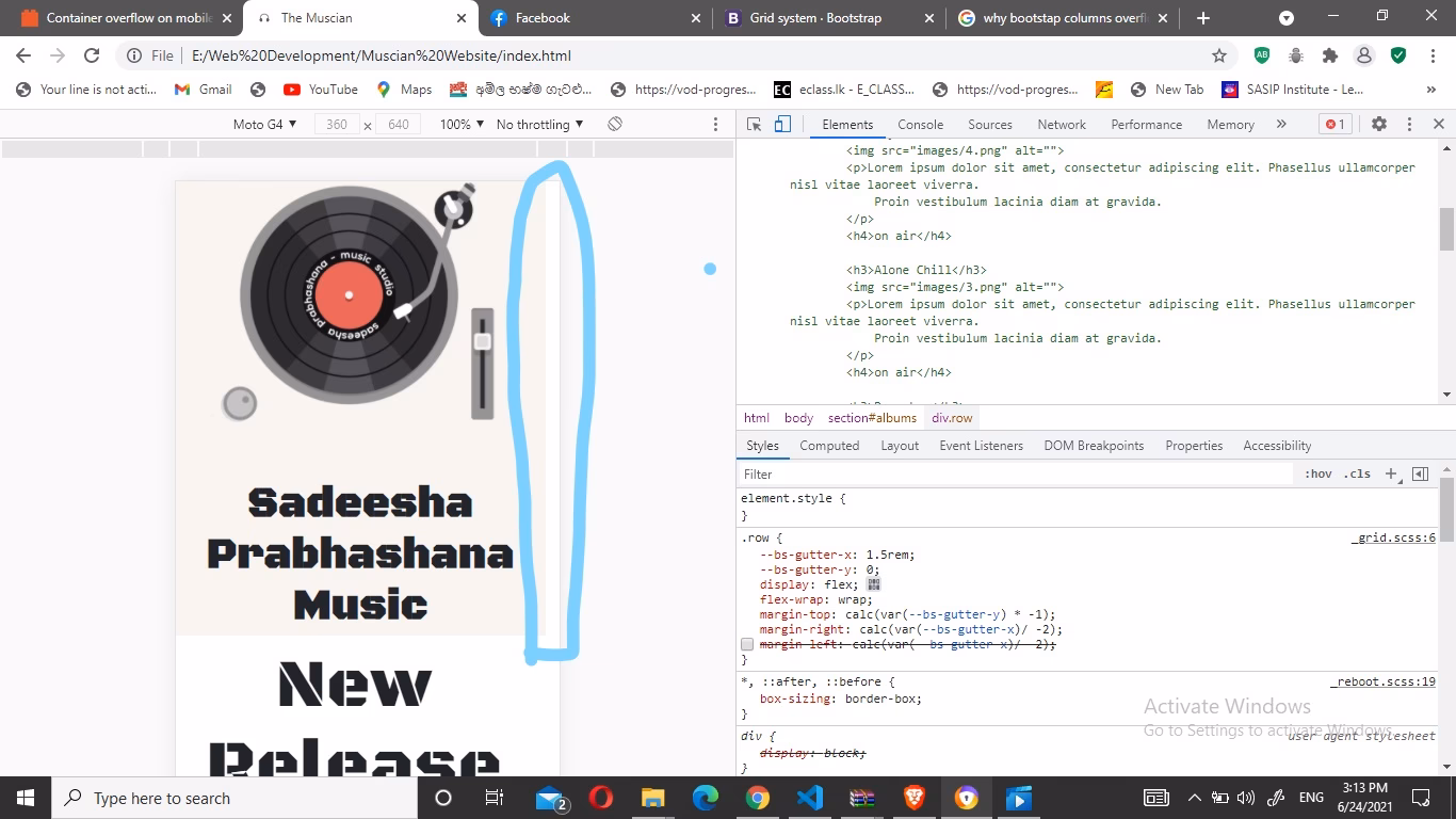 What is a non-responsive layout?