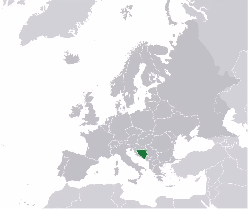 How do I dial a Bosnian phone number from a mobile?