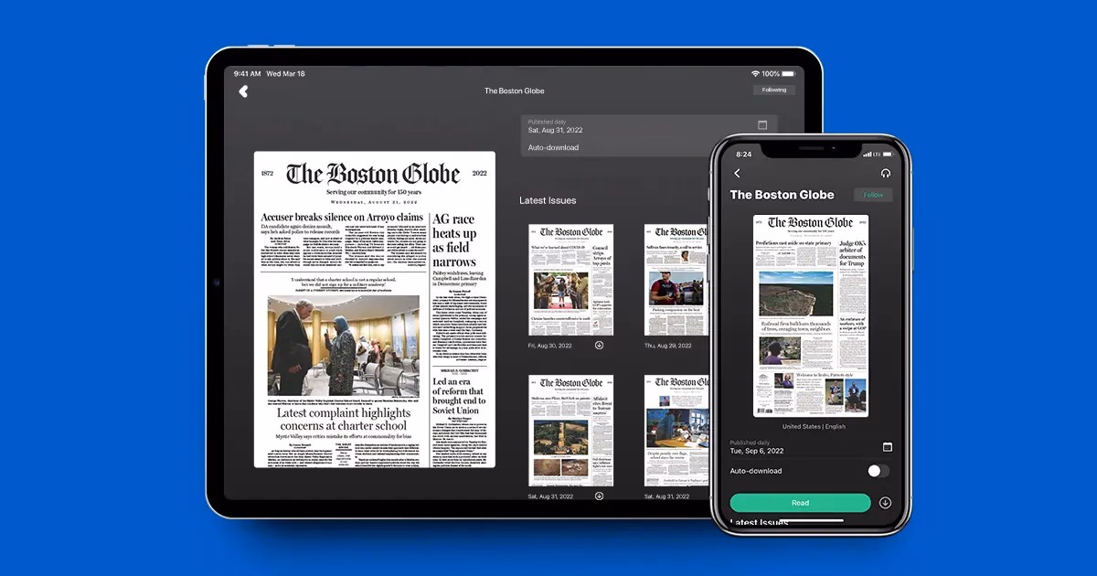 Why did a Globe reporter go to a grocery store?