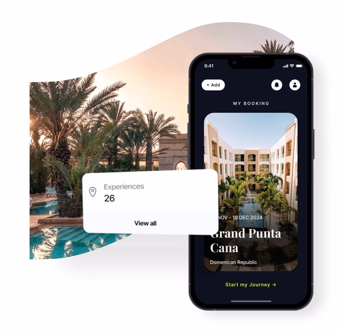 How does the hotel app work?