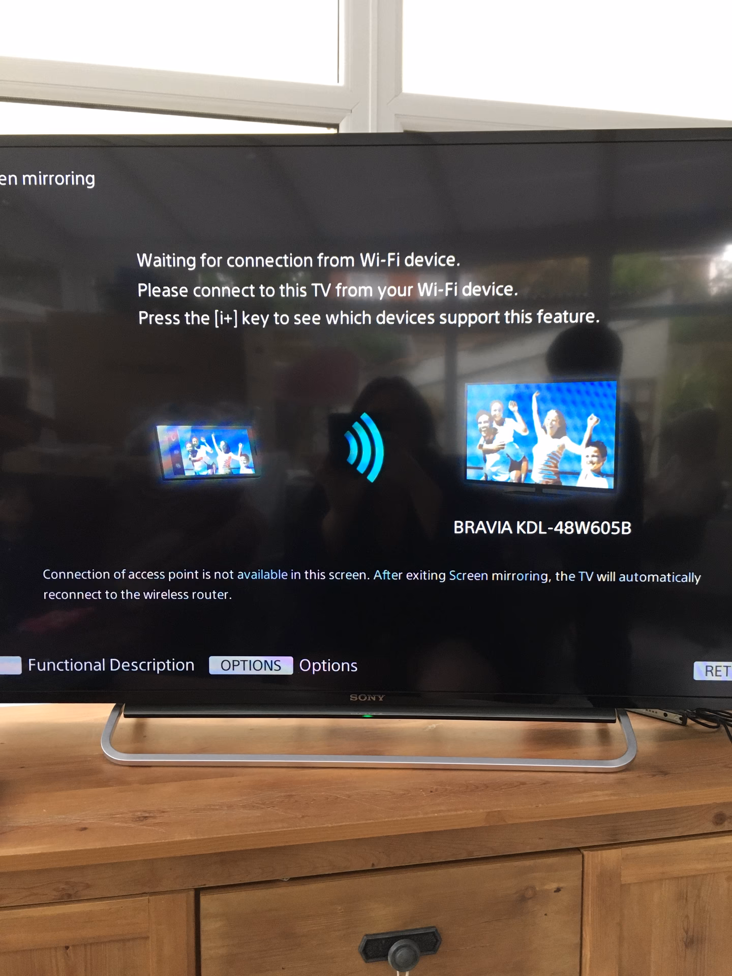 How to mirror iPhone to Sony Bravia TV?