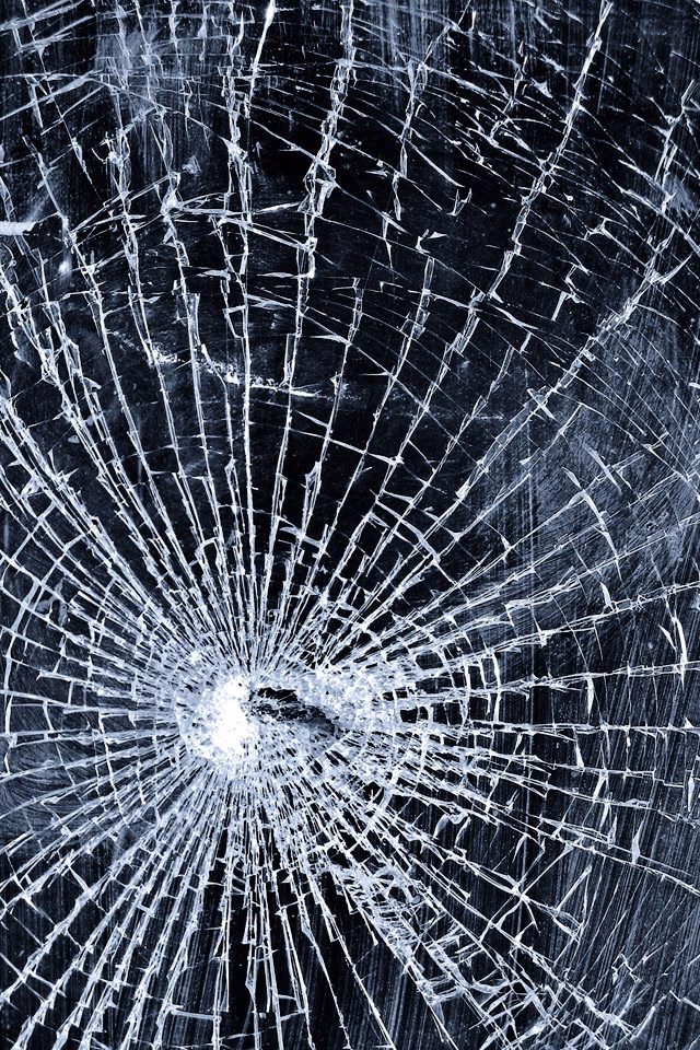 Do cracked screen wallpapers work on Apple iPad iPhone?
