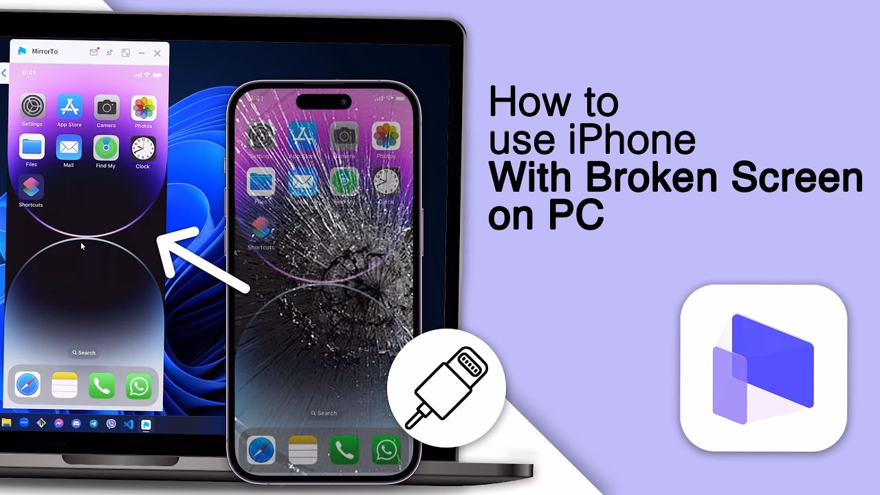 How do I Use my Broken iPhone on a PC?