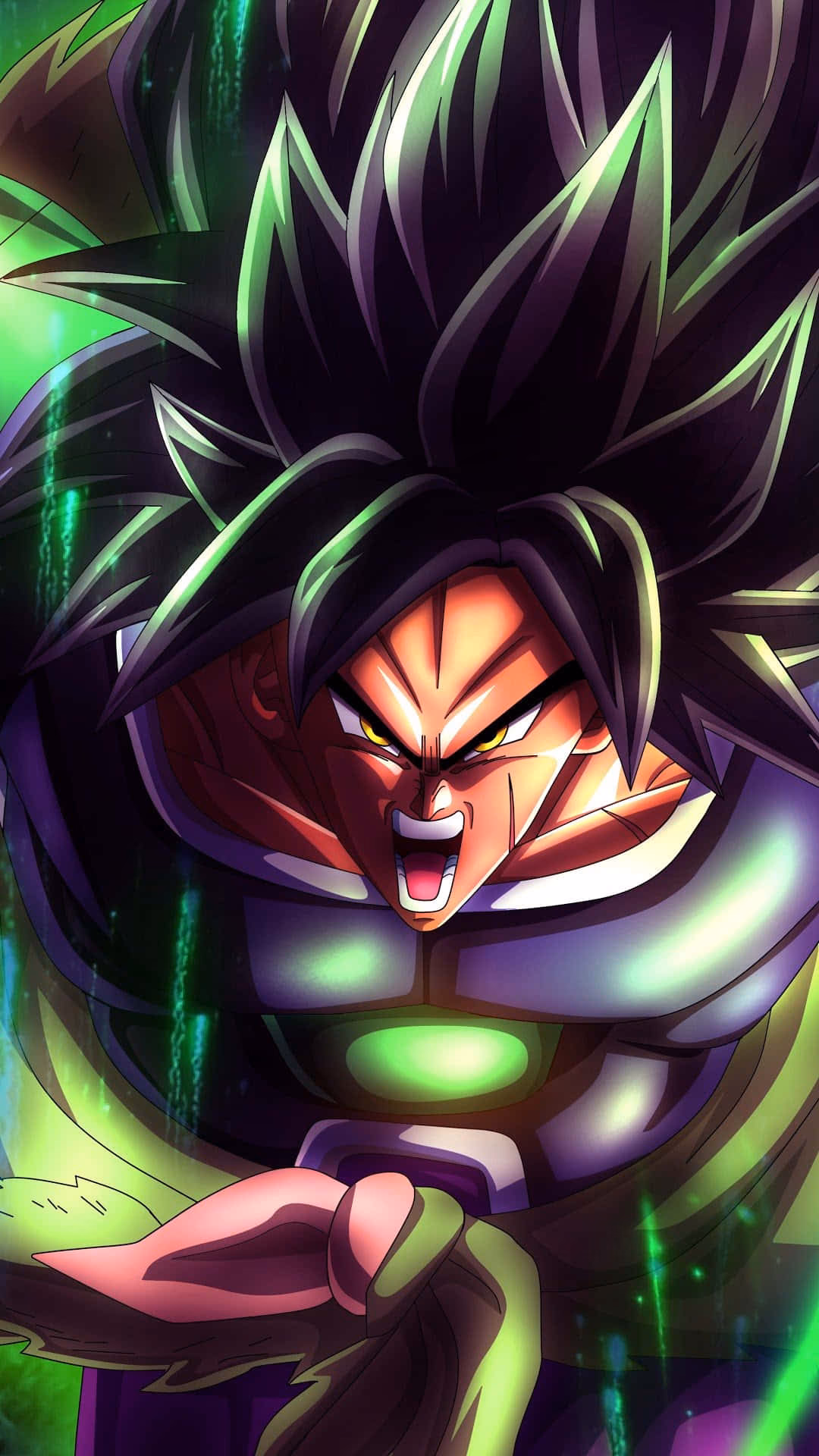 What resolution is Broly wallpaper?