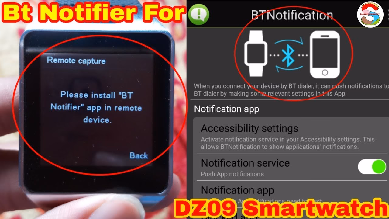 How do I get BT notifications on Android?