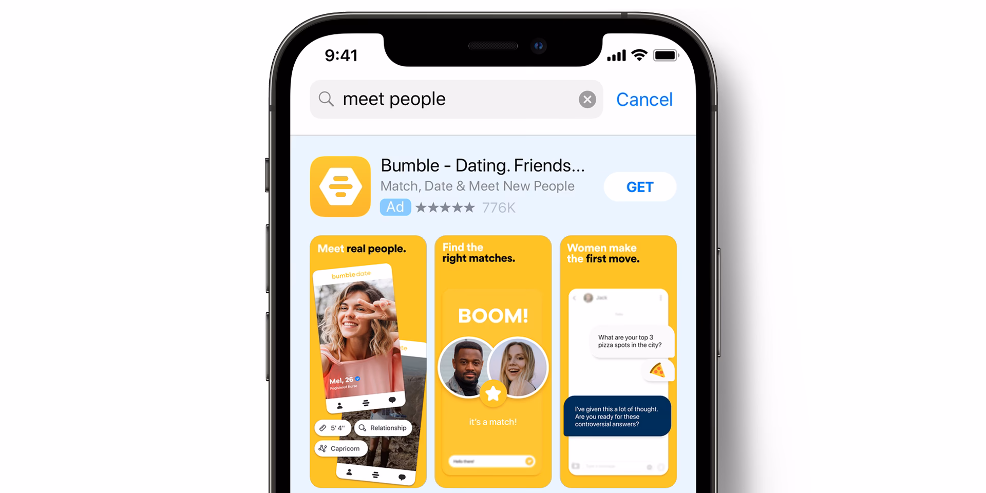 Is Bumble a dating app?