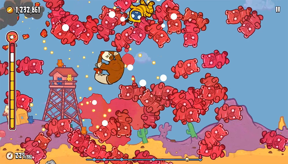 Does Burrito bison eat gummies?