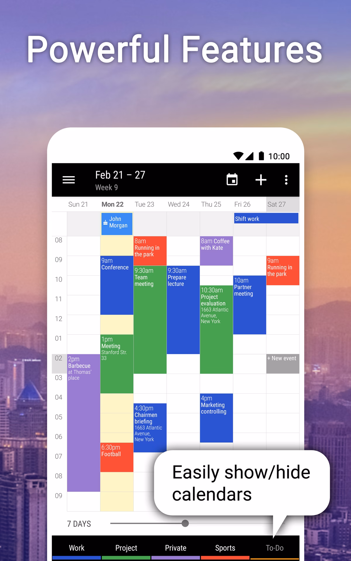 Is business calendar 2 free?