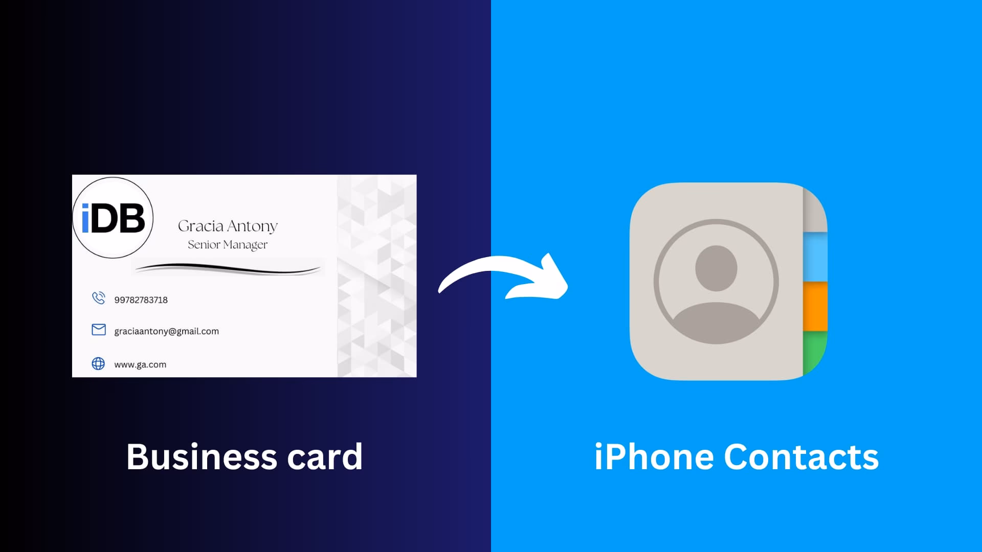 What is business card scanner +?