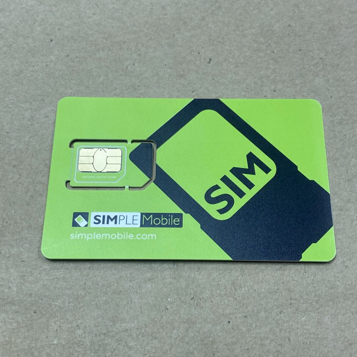 What is a simple mobile SIM card number?