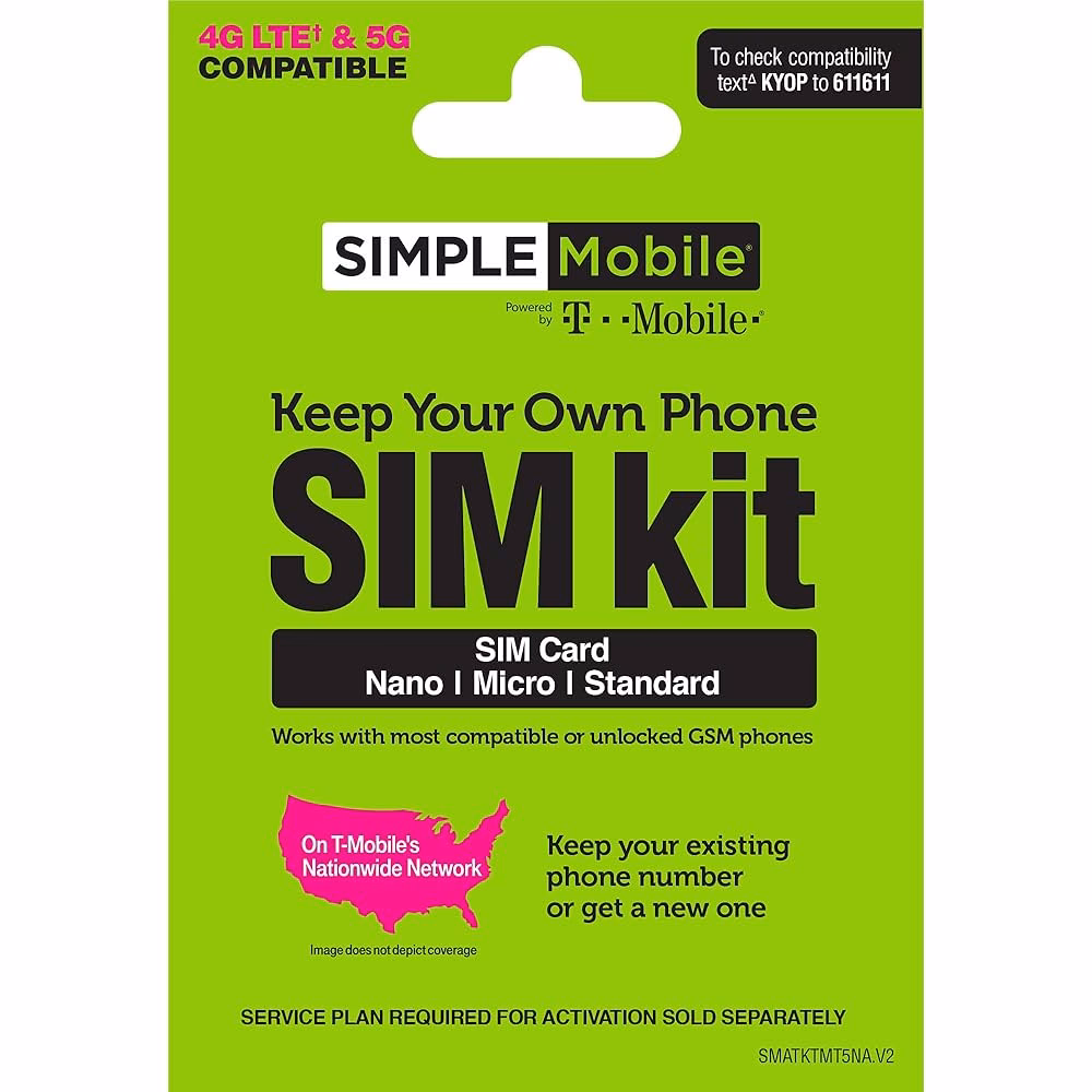 Can I use my unlocked phone with a SIM card?