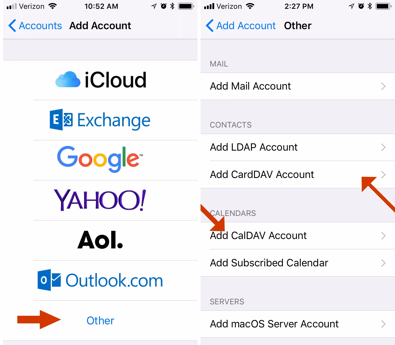 How to connect to CalDAV server from Android?