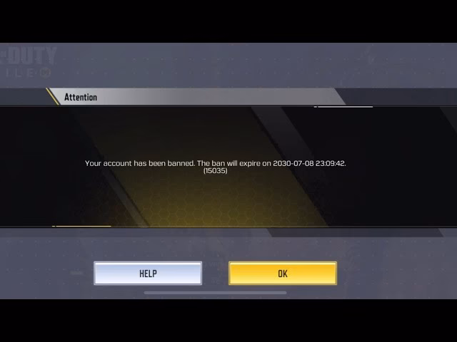 Can a call of duty ban be overturned?