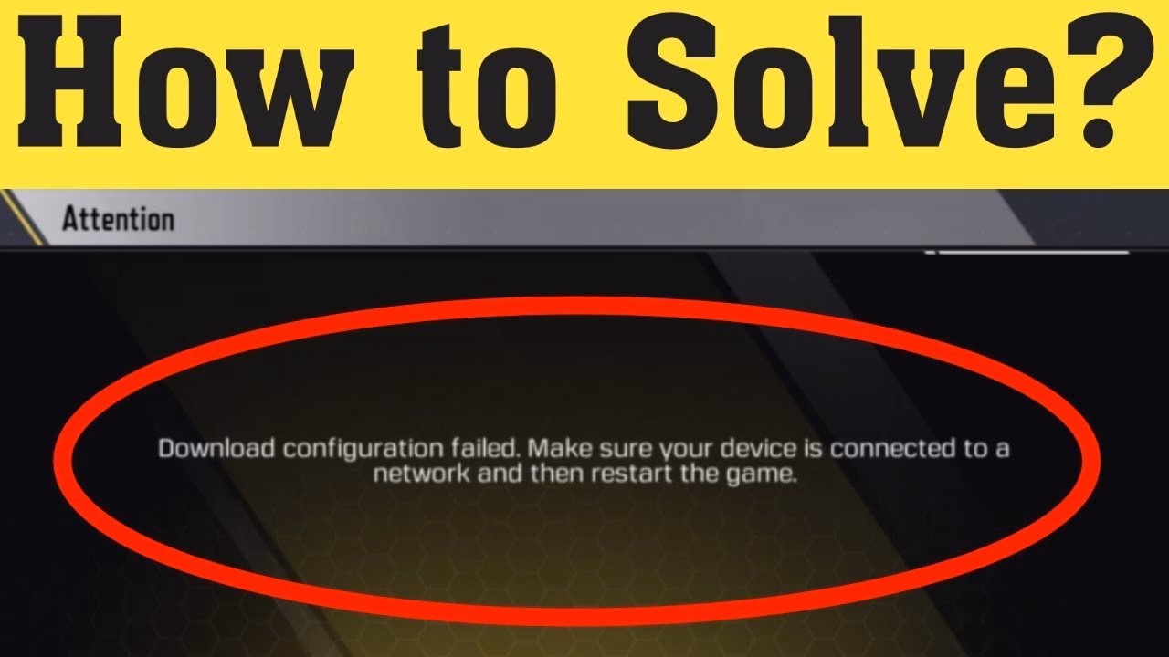 How to fix call of duty mobile app error?