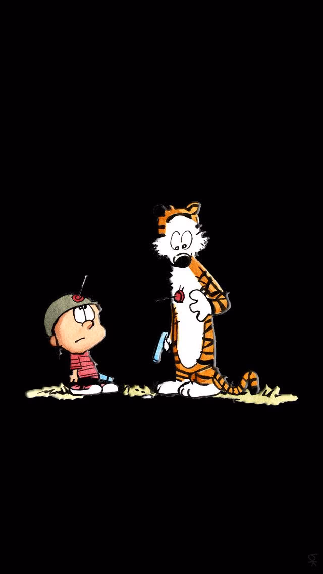 How to make Calvin & Hobbes wallpaper?