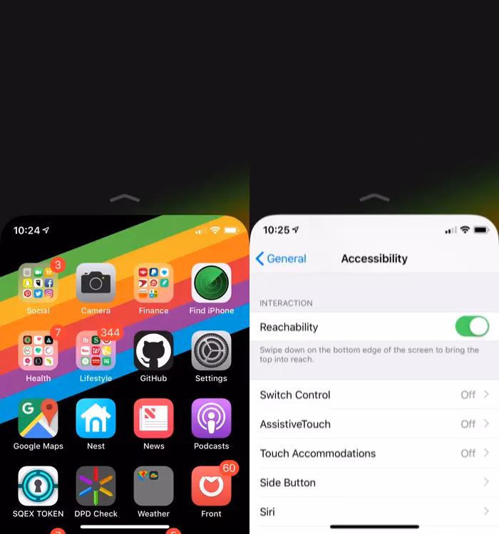 How to fix a half black screen on iPhone?