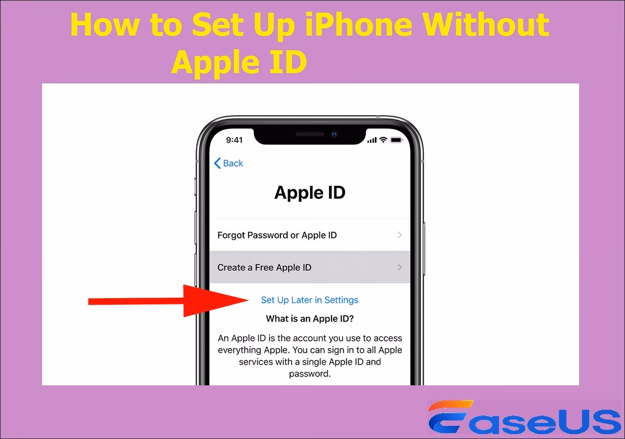 Do I need an Apple ID to set up my iPhone?