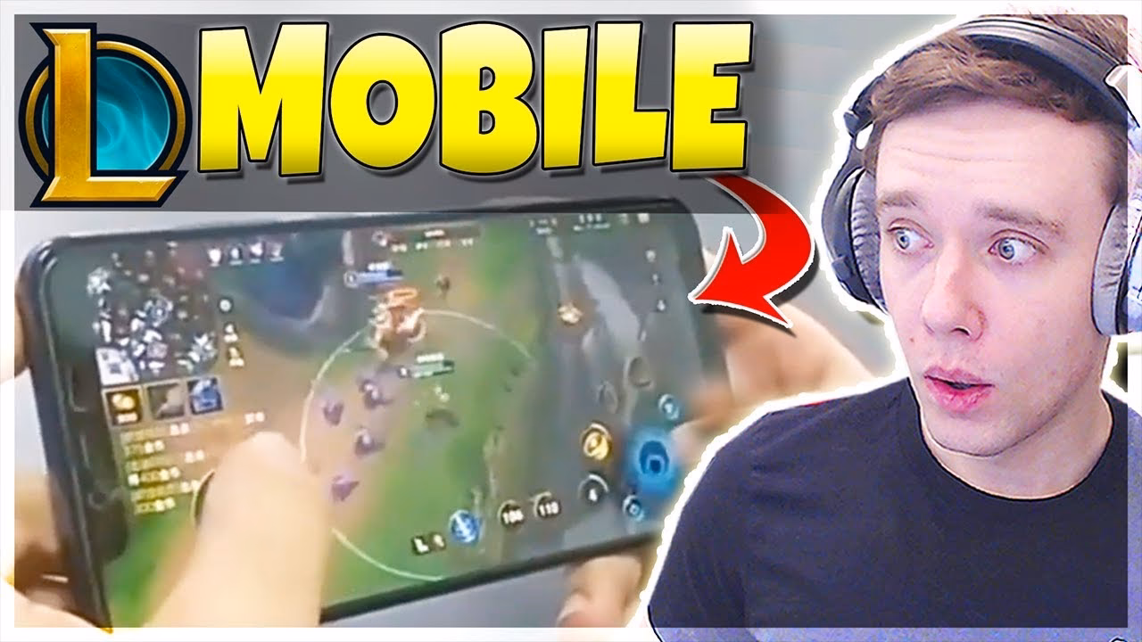 Can you play League of Legends on a phone?
