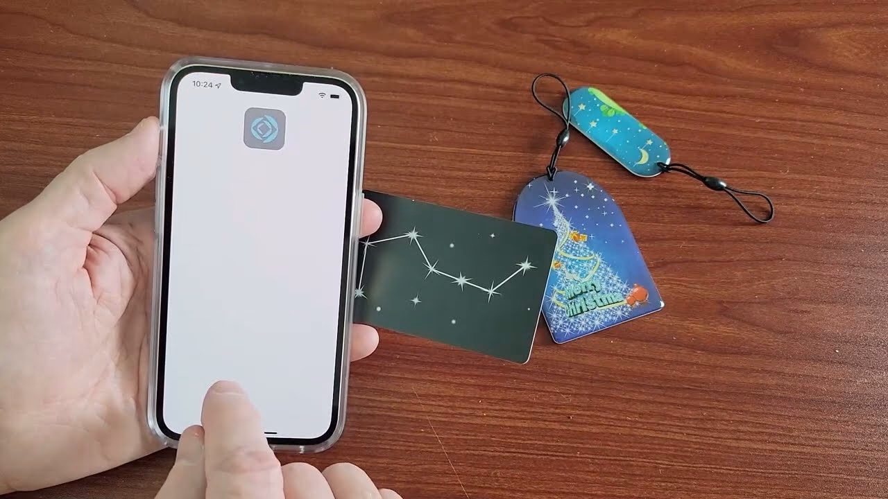 How do I read RFID tags on my Android phone?