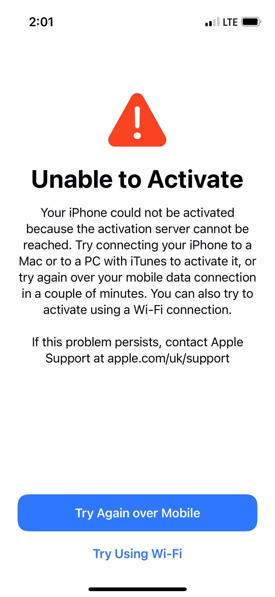 What if I can't activate my iPhone?