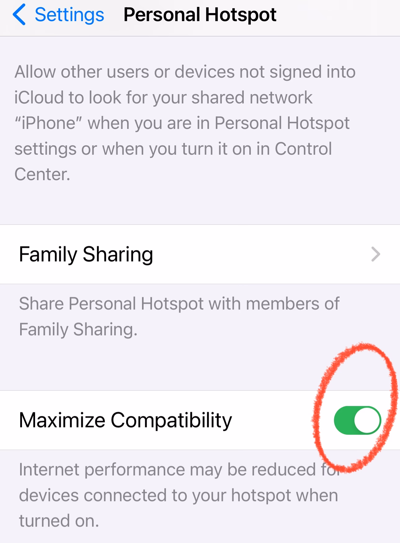 Why is my iPhone hotspot not connecting to other devices?