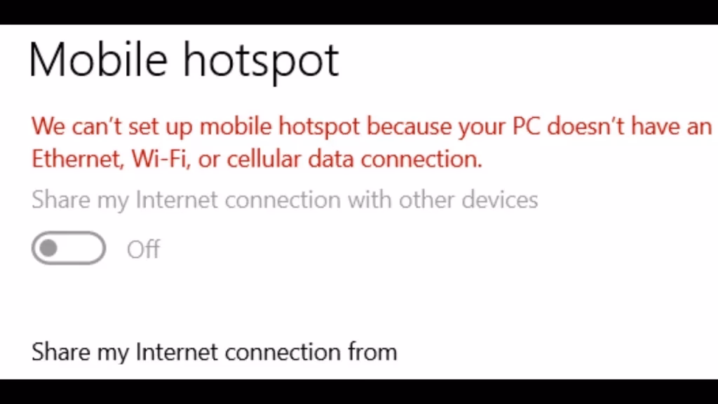Does Windows 10 11 have a mobile hotspot?