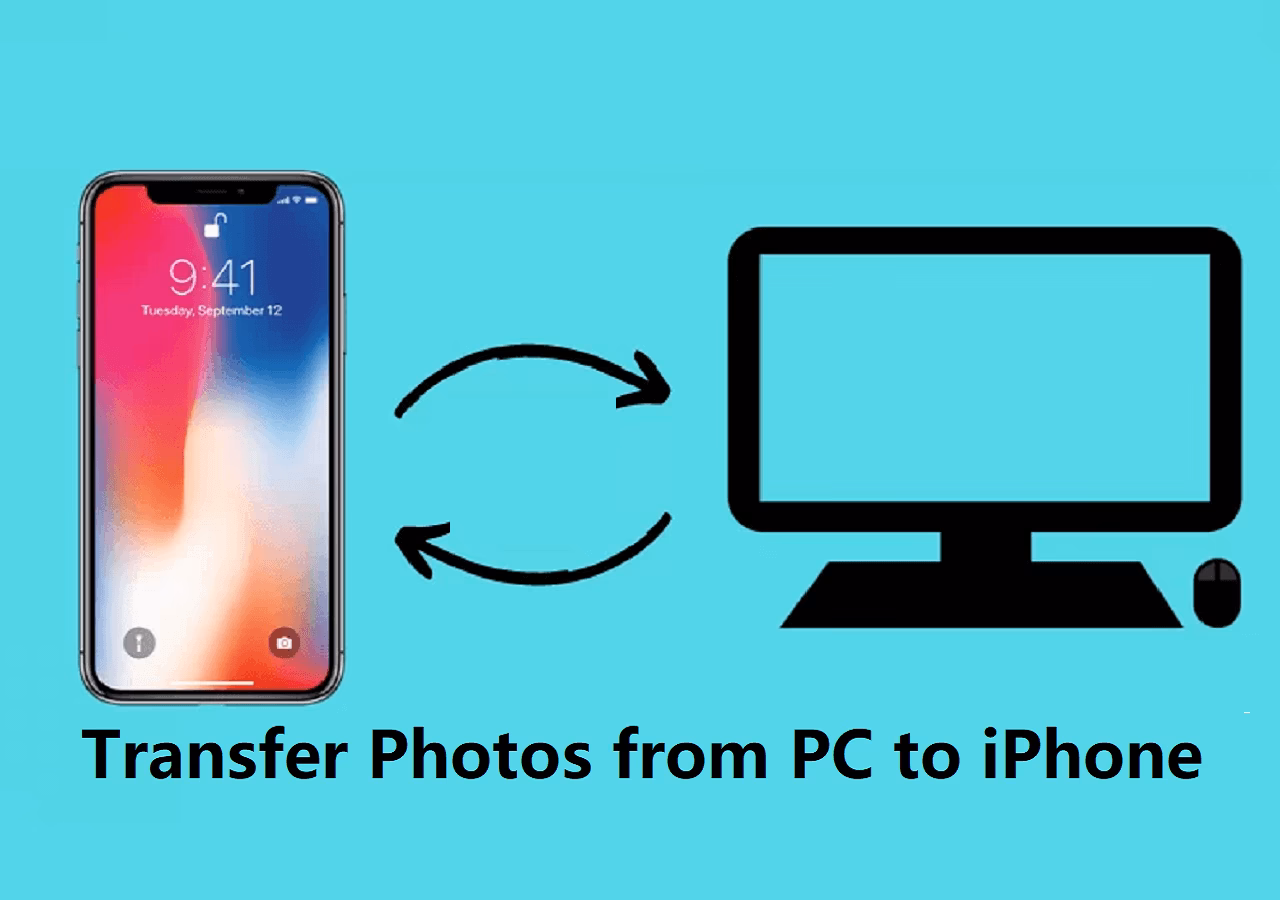 Can I transfer photos from PC to iPhone?
