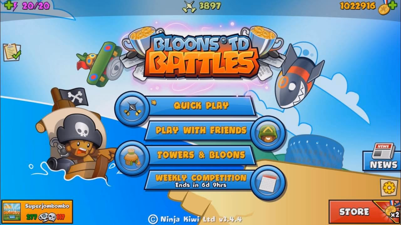 How do I set up a mobile account in battles?