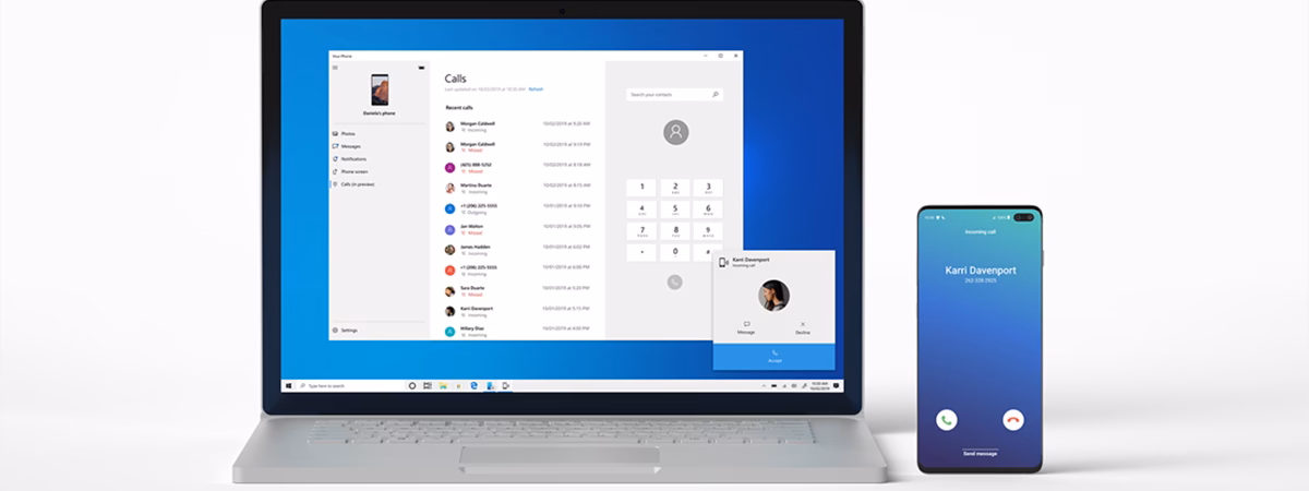 How do I use phone link with multiple PCs?