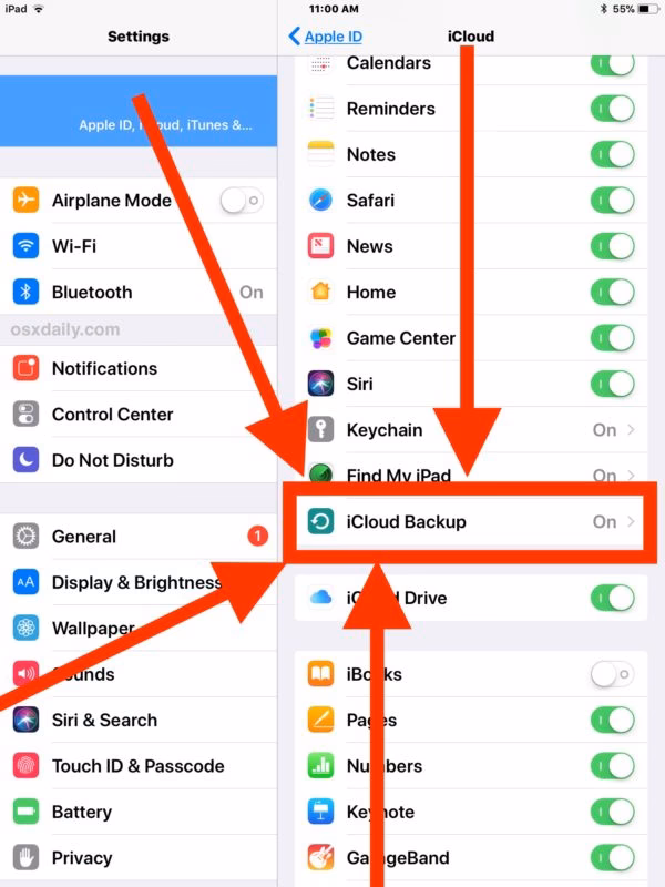 Can I use iCloud to back up my iPhone or iPad?